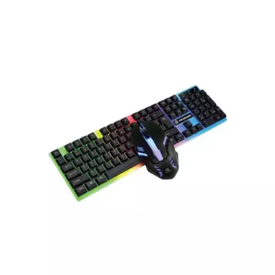 REVENGER RKM-24G BLACK WIRED GAMING KEYBOARD & MOUSE COMBO